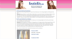 Desktop Screenshot of keratinkits.com