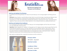 Tablet Screenshot of keratinkits.com